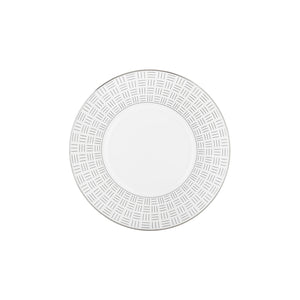 Porsgrund Porselænsfabrik Vivienne skål, vakker design med platinadekor, komplementerer teoppstillingen.