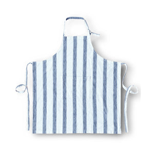 Rosendahl Forkle Blå - bærekraftig forkle med GRS-sertifisert materiale, en elegant del av Rosendahl Textiles serien.