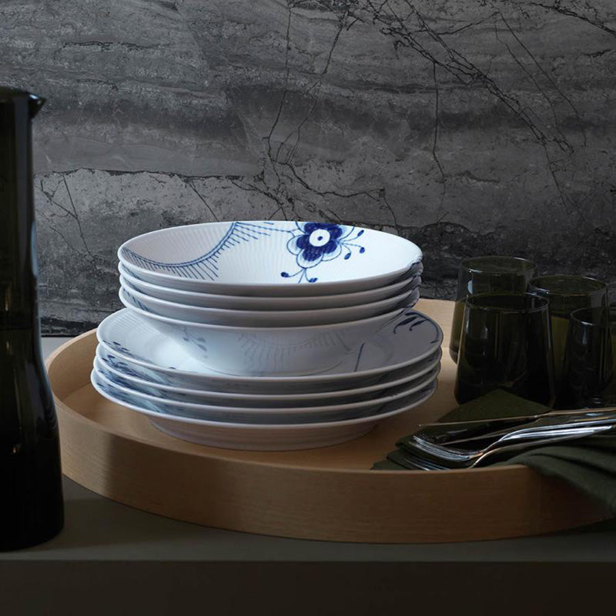 Royal Copenhagen Musselmalet Mega Tallerken Dyp 24cm