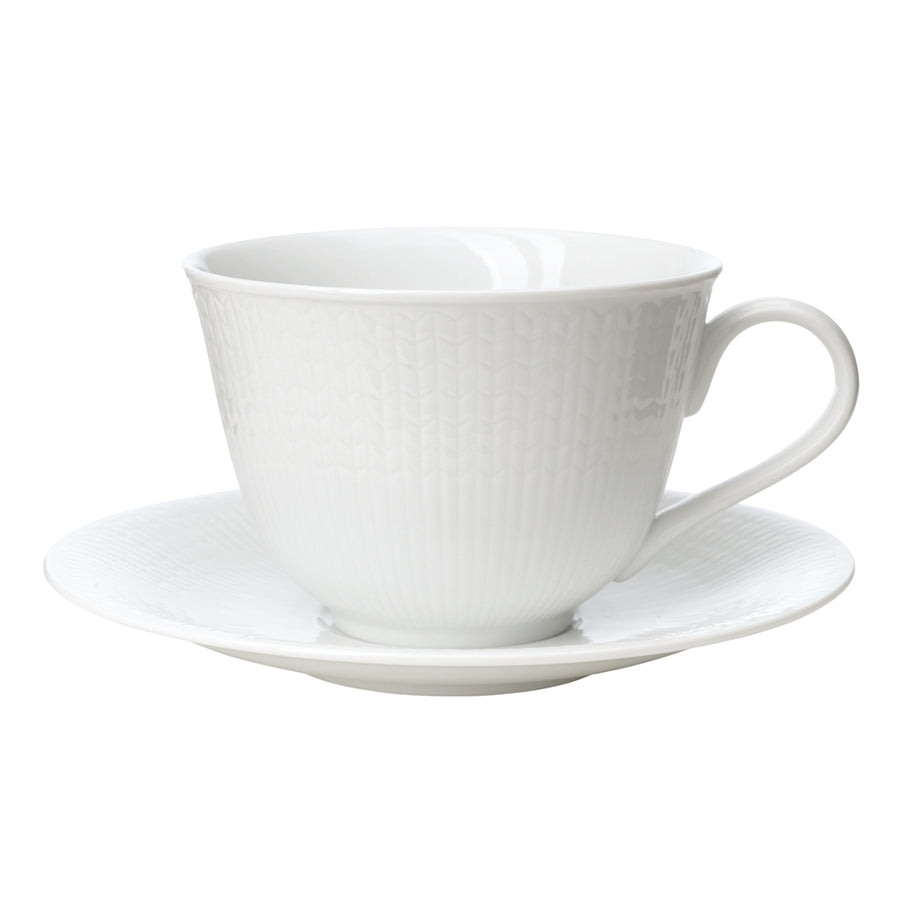 Swedish Grace Tekopp 45Cl & Skål Snø/Hvit