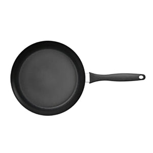 Scanpan Sava stekepanne 24 cm sett ovenfra med rund stekeflate og langt håndtak
