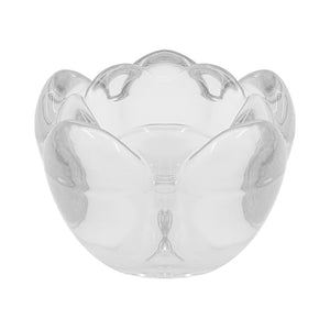 Seasons Lyslykt Spring Collection 8x5,5cm klar. En krystallklar lyslykt i glass, ideell for å skape en stemningsfull atmosfære.