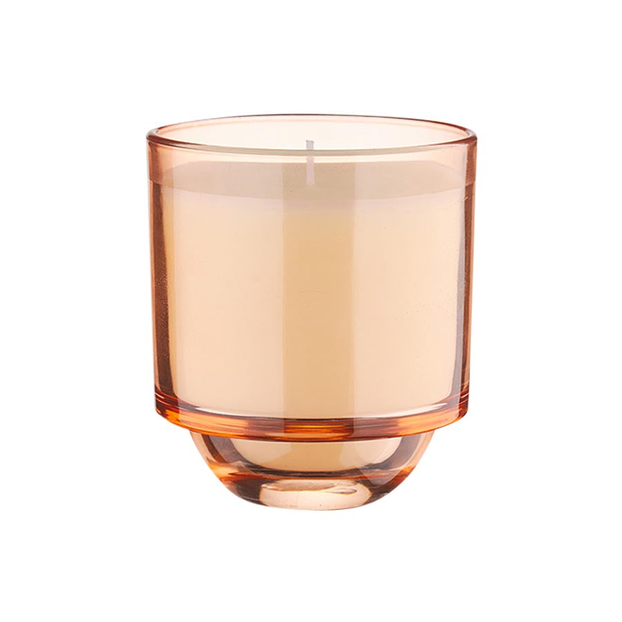 Seasons Summer Collection Stearinlys i Glassbeholder 10cm Oransje
