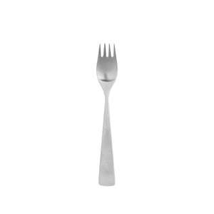 Elegant Stål dessertgaffel fra Stelton, perfekt for servering av desserter og kaker, med ergonomisk design.
