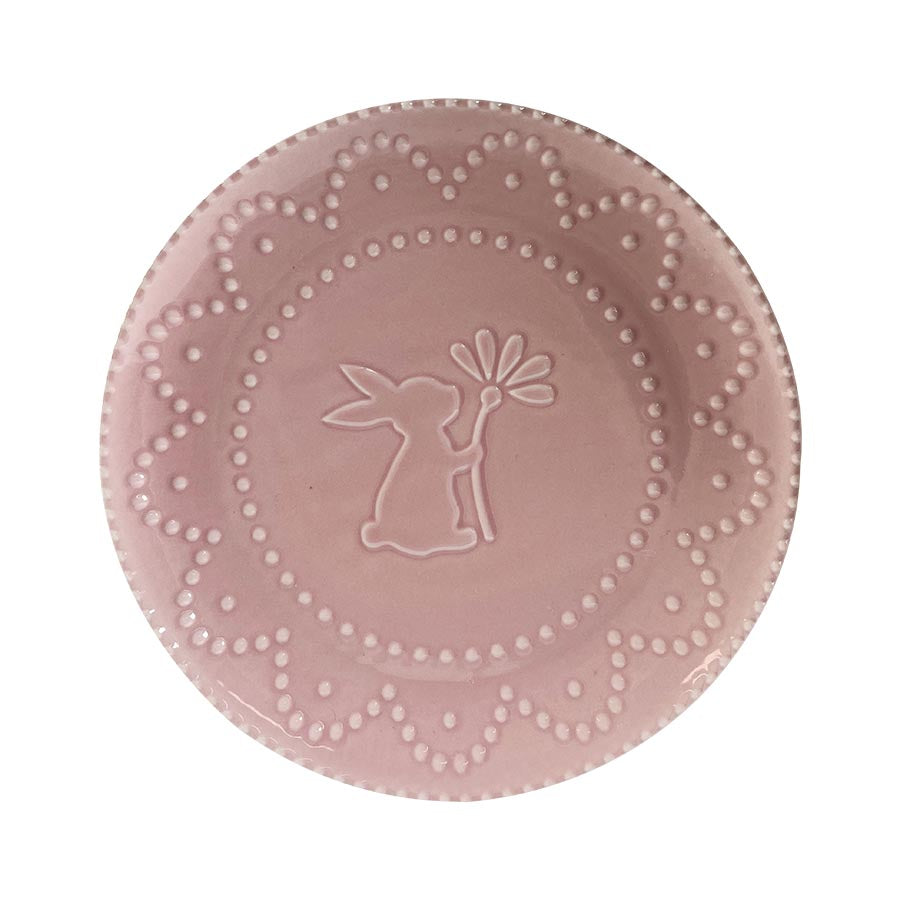 Seasons Easter Collection Tallerken m/Hare 21cm Rosa