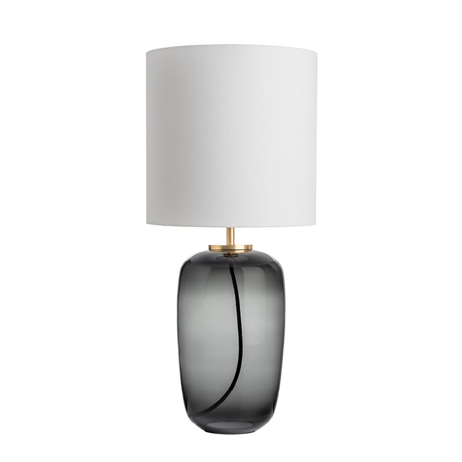 Hadeland Glassverk Vega Bordlampe Røkgrå