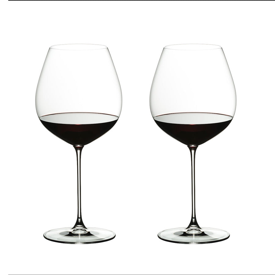 RIEDEL – Riedel Veritas Old World Pinot Noir 2pk 270-årsjubileum, krystallglass med Pinot Noir