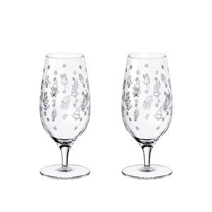 Villeroy & Boch Toy's Delight ølglass 2pk med tulipanform og nostalgiske julemotiver