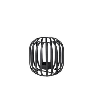Villeroy & Boch Christmas Chic Lyslykt Sort 12,5cm – sort lyslykt i kubisk design for telys