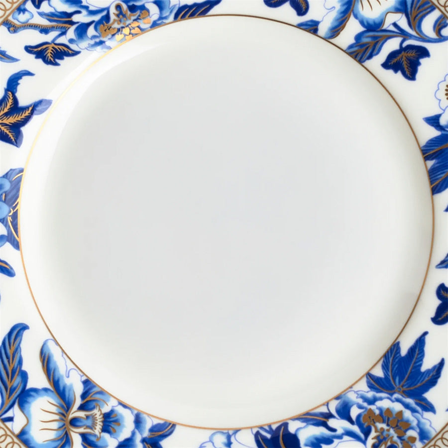 Wedgwood Hibiscus Asjett 15cm Blomster - asjett med en lys midte som fremhever serveringen, dekorert med blomstermønster.