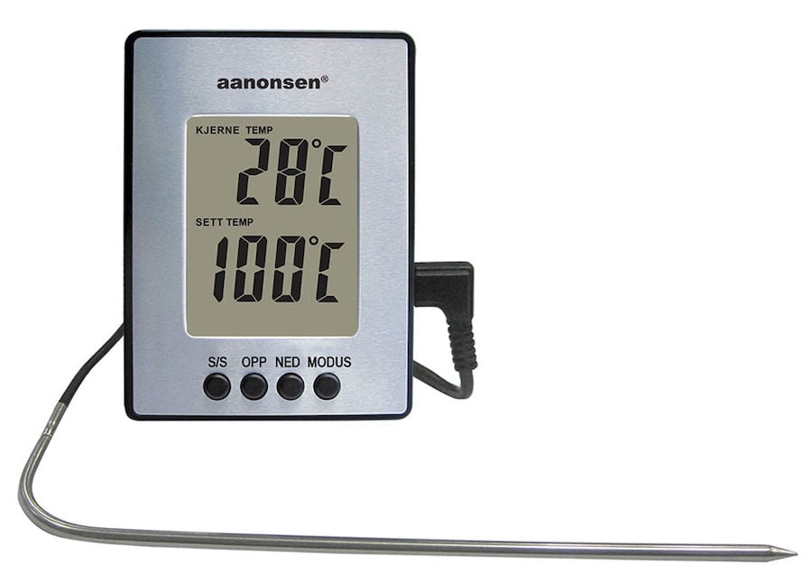 Aanonsen Digitalt Steketermometer Aluminium