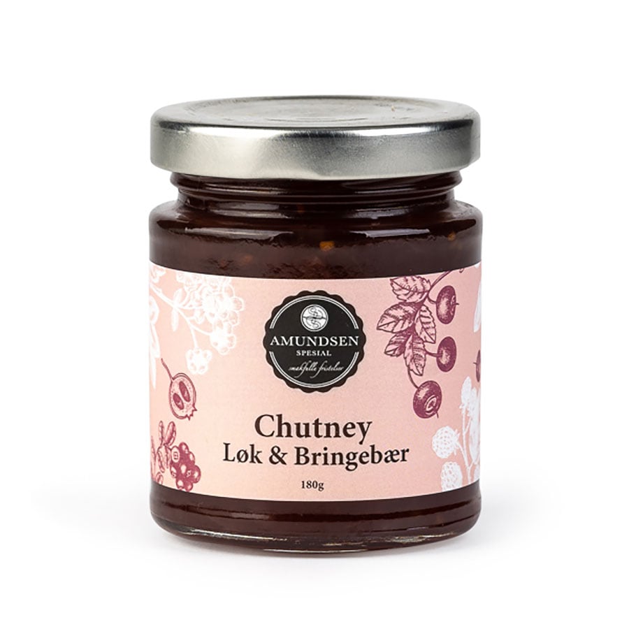 Amundsen Chutney Løk & Bringebær