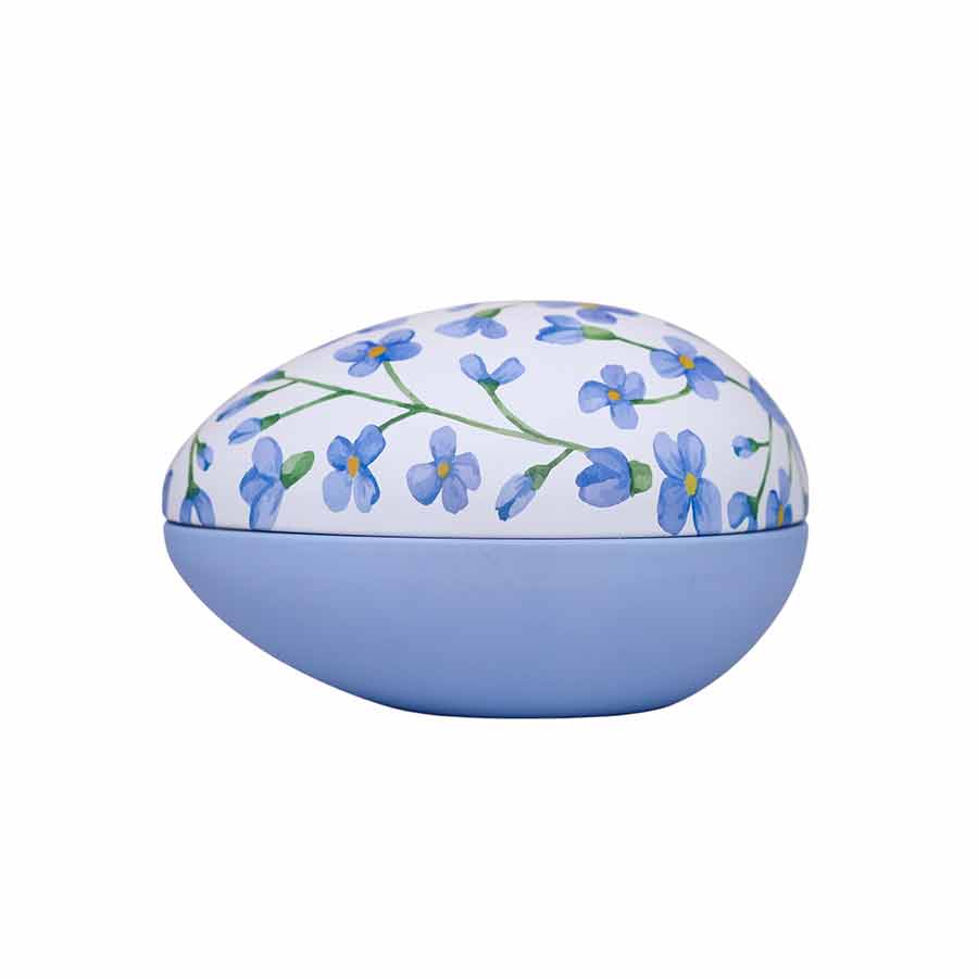 Amundsen Påskeegg m/Påskegodt Blå Blomst