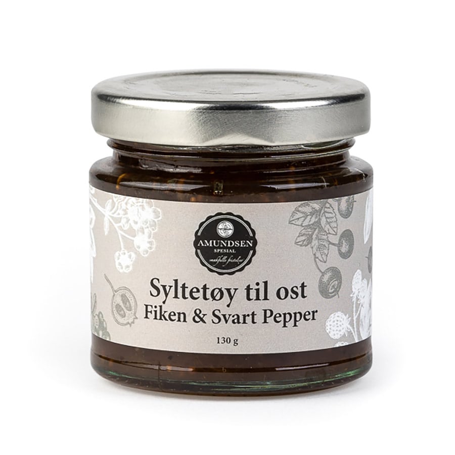 Amundsen Syltetøy Fiken & Svart Pepper