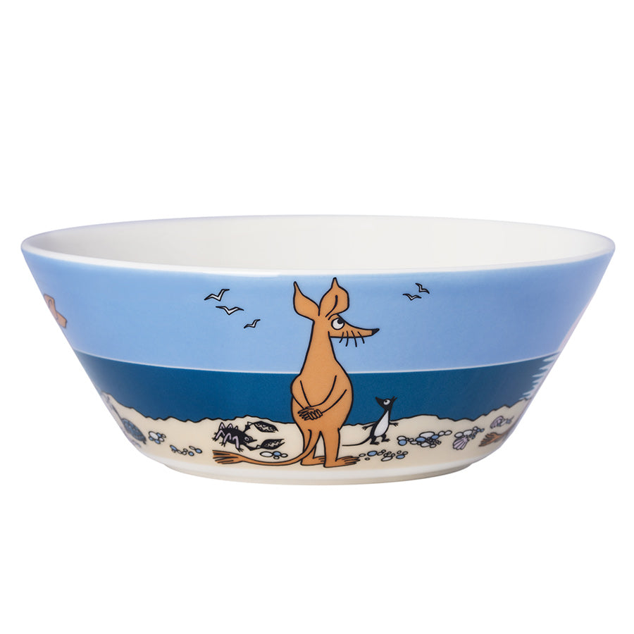 Moomin Arabia Mummi Bolle 15cm Sniff Blå