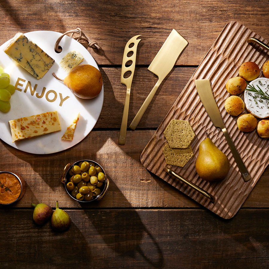 Artesa Ostekniver 3 Deler Messing