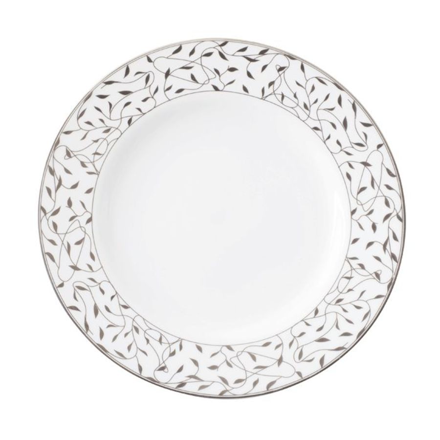 Porsgrunds Porselænsfabrik Cecilie Platinum Tallerken Flat 20 cm