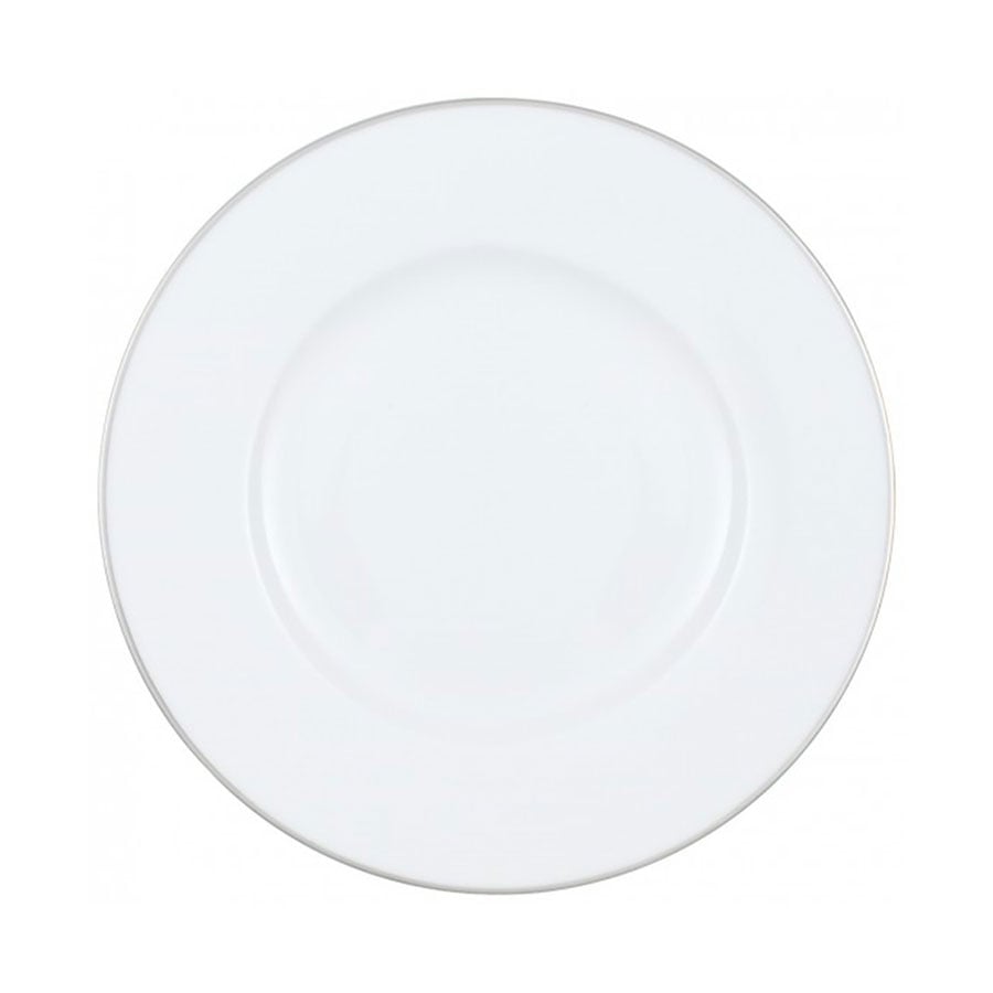 Villeroy & Boch Anmut Platinum No.1 asjett på hvit bakgrunn, diameter 22 cm, designet for elegant servering.