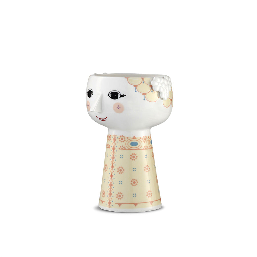 Bjørn Wiinblad Eva Vase 15cm Gul