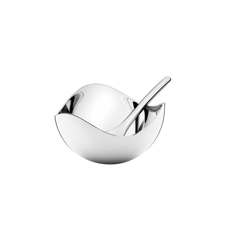 Georg Jensen Bloom Saltkar m/Skje 7cm