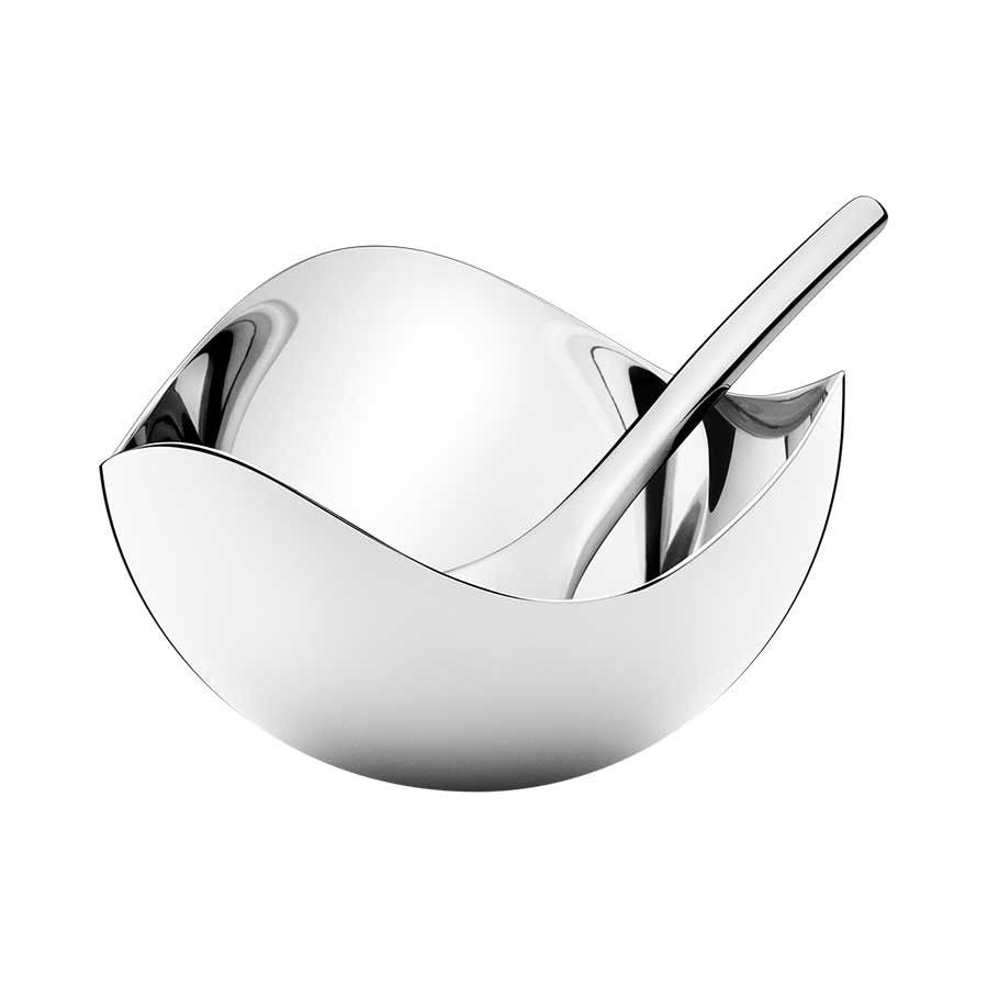 Georg Jensen Bloom Saltkar Med Skje