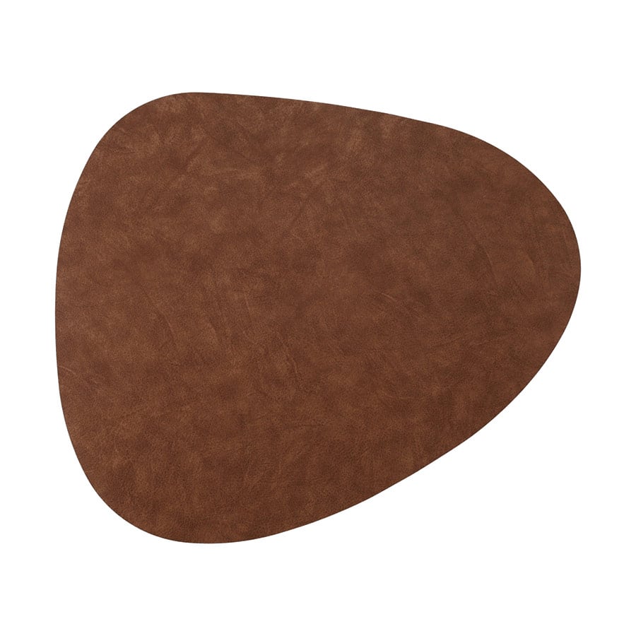 Bordbrikke Organisk 45x36cm Brun