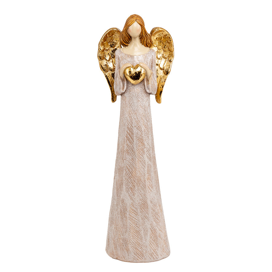Børscompagniet Engel m/Gullhjerte 26cm