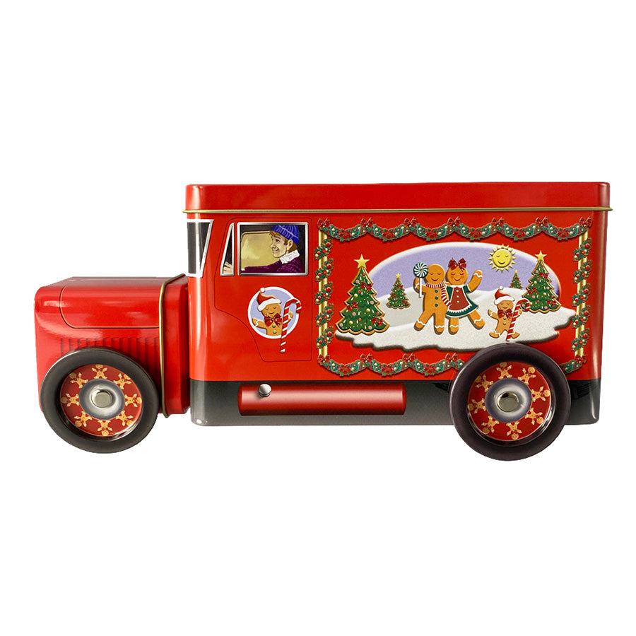 METALLBOKS BIL TRUCK RØD