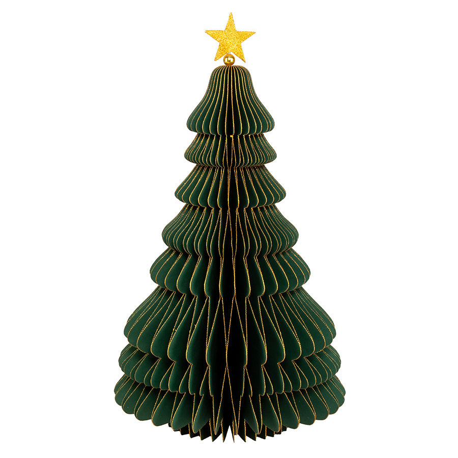 Børscompagniet Juletre Papir Grønn 30cm