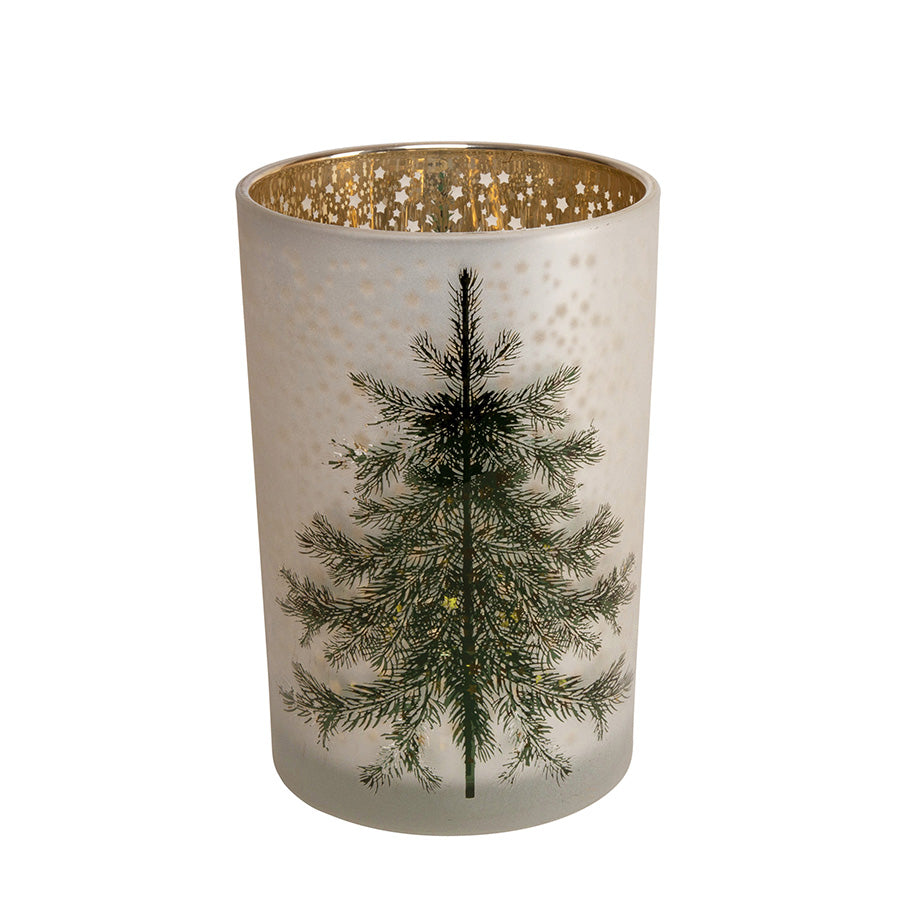 Børscompagniet Lysholder m/Juletre 18cm