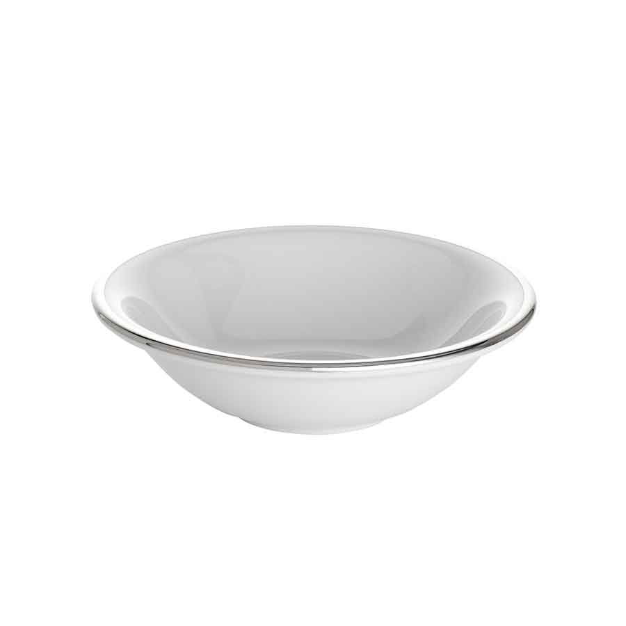 Pillivuyt Hvit/Sølv Cereal Skål 17cm