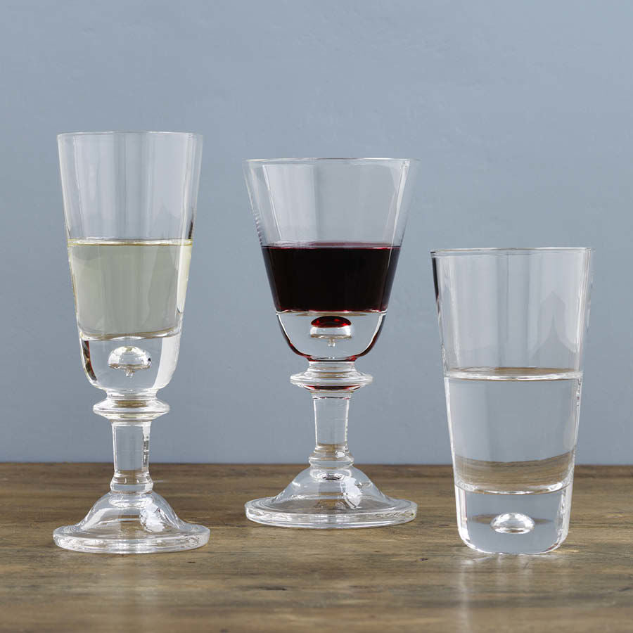 Hadeland Glassverk Tangen Klar Champagne/Hvitvinsglass Høy 20 cl
