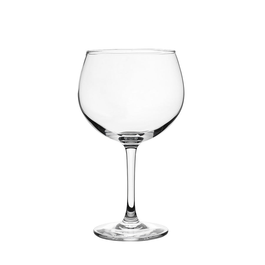 En enkelt spritzerglass med stilrent design, perfekt for servering av Aperol Spritz og andre sommerdrinker.