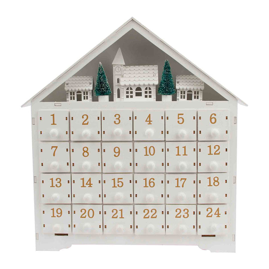 Christiania 1739 Julekalender Hvit Tre