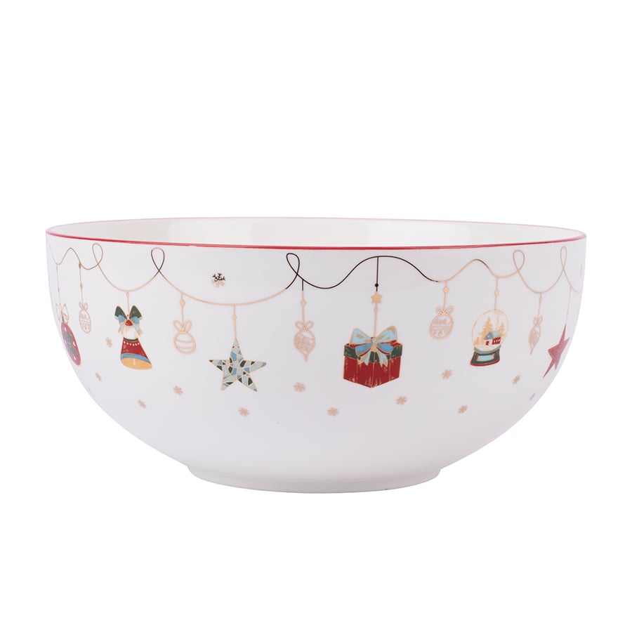 Christiania 1739 Juletid Serveringsbolle 22cm