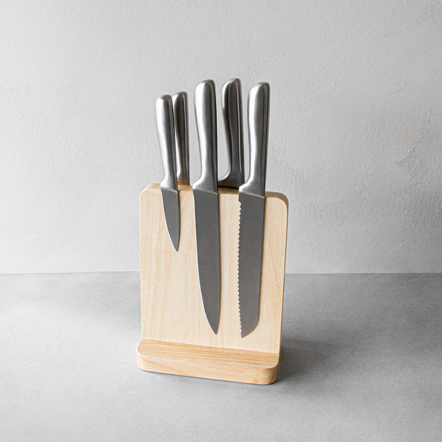 Christiania 1739 Tokyo Knivblokk 5 Kniver Rustfritt Stål