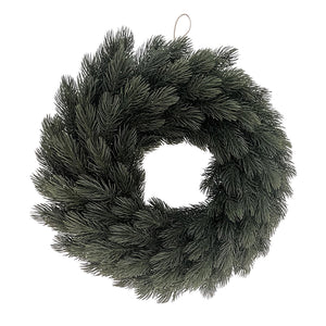 Fyldig grønn kunstig julekrans på 40 cm fra Christiania Glasmagasin Christmas Collection