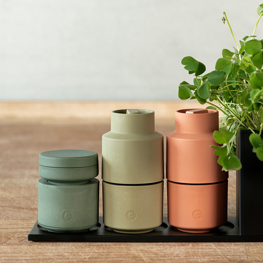 Crushgrind Billund Kvern til Muskatnøtt 8cm Grønn