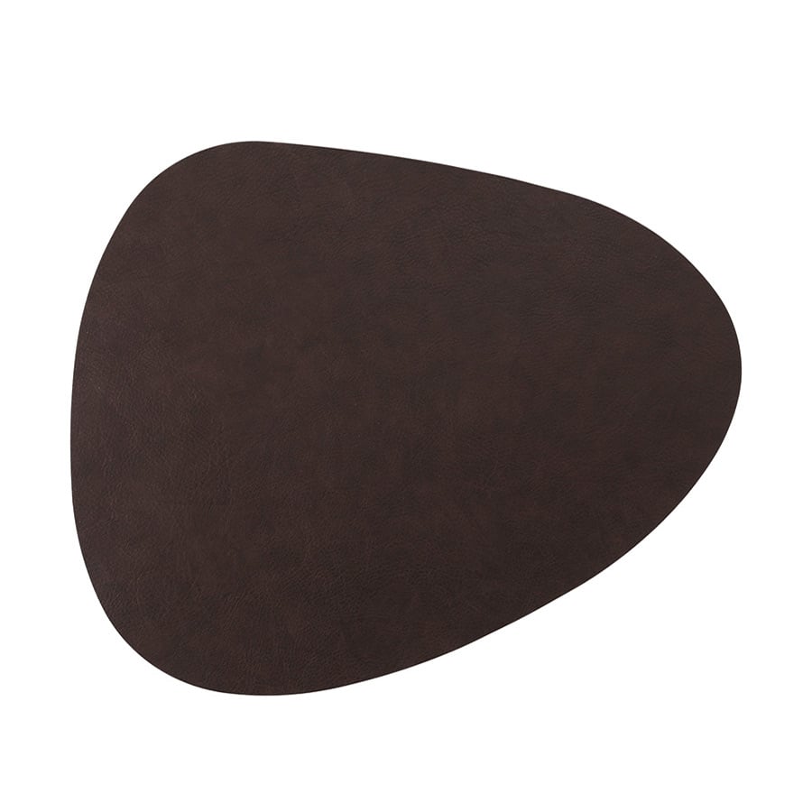 Bordbrikke Organisk 45x30cm Mørk Brun