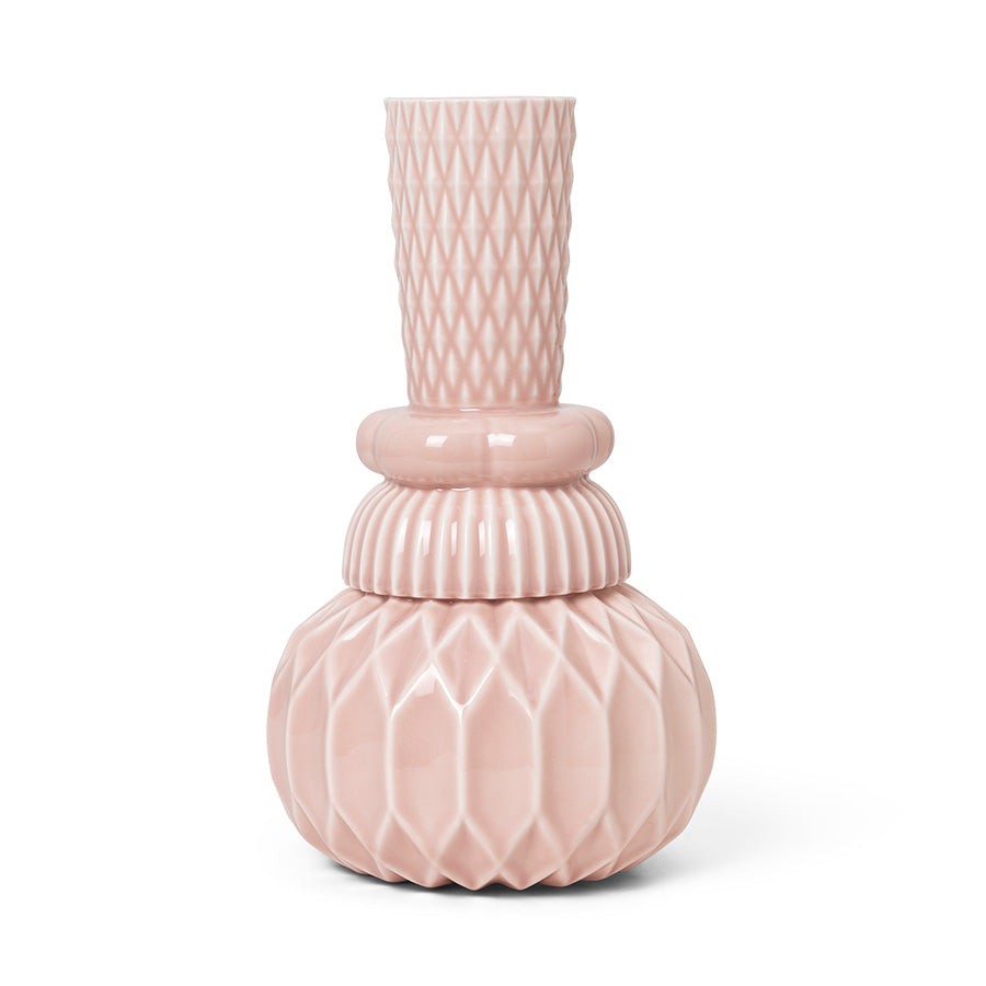 Dottir Nordic Design Samsurium Honkadiónka Vase Rose 26,5cm