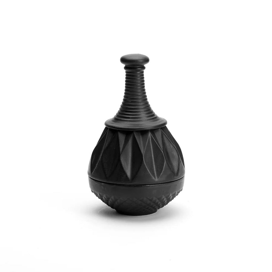 SAMSURIUM TWINKLE DODO, LIDDED JAR, BLACK