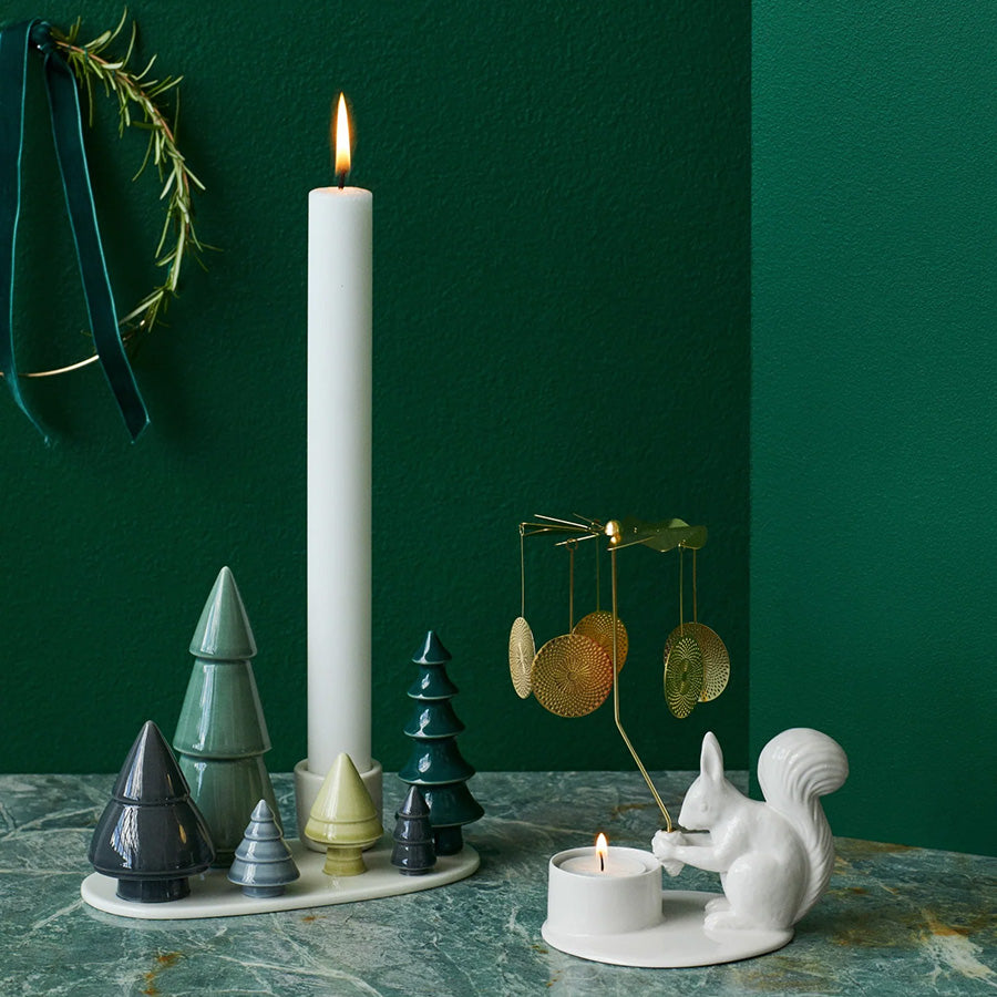 3X30 CM. CANDLE FOR FOREST & RENDEZ-VOUS WHITE