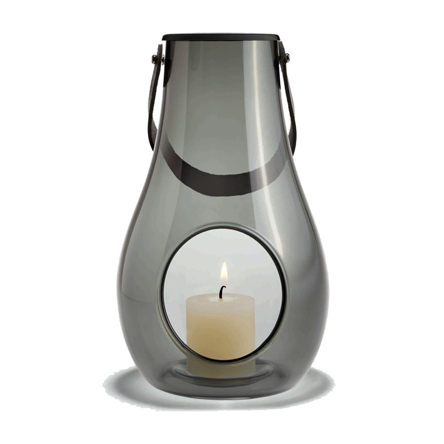 Holmegaard Design With Light Dwl Lanterne Smoke H25