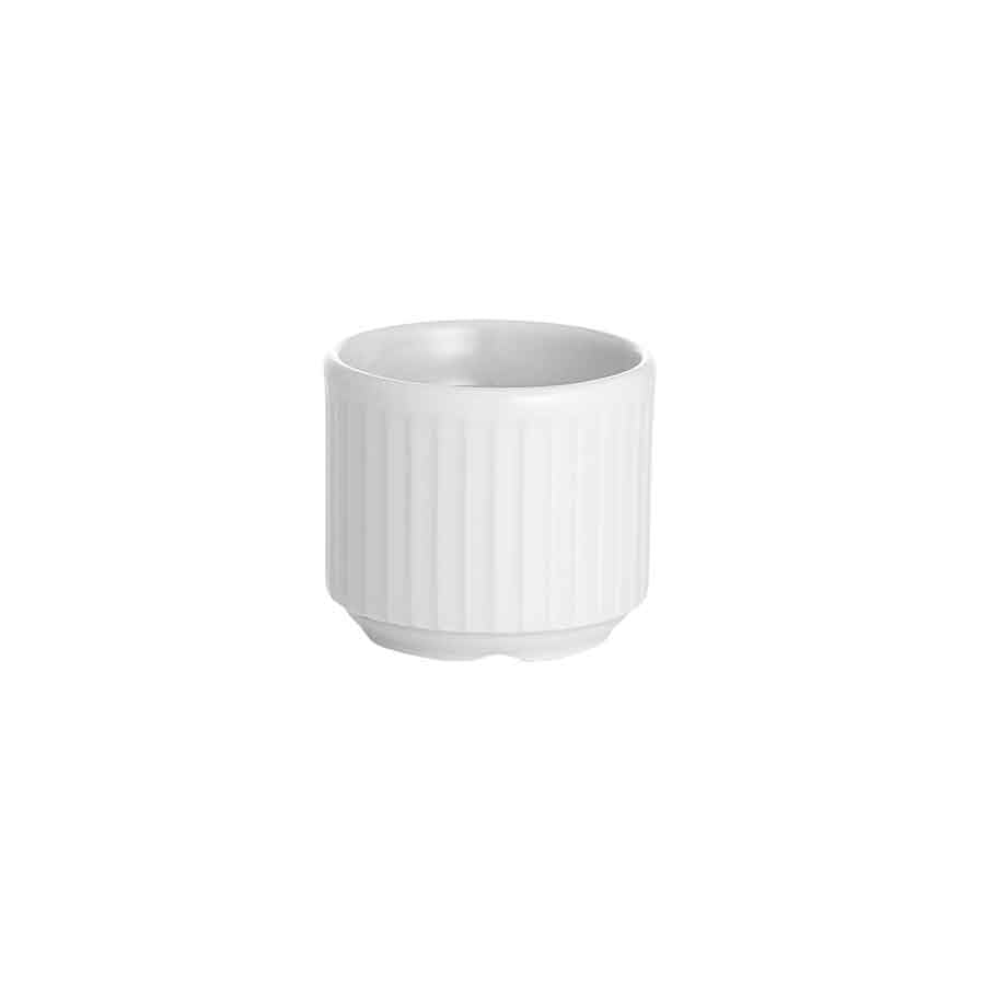 Pillivuyt Plisse Eggeglass/Tannpirkerholder