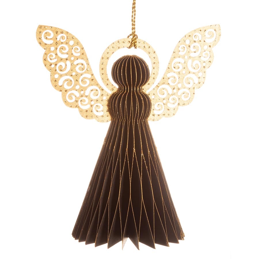 Børscompagniet Engel Papir Mørk Grå 12cm