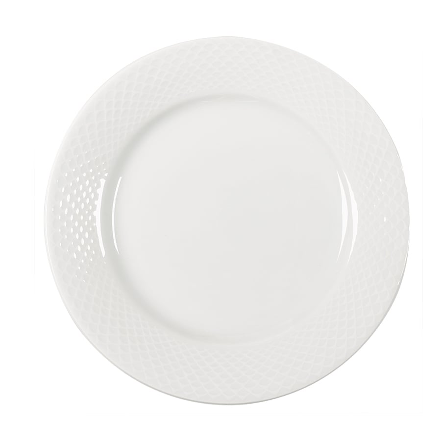 Porsgrunds Porselænsfabrik Fasett Tallerken Flat 28 cm
