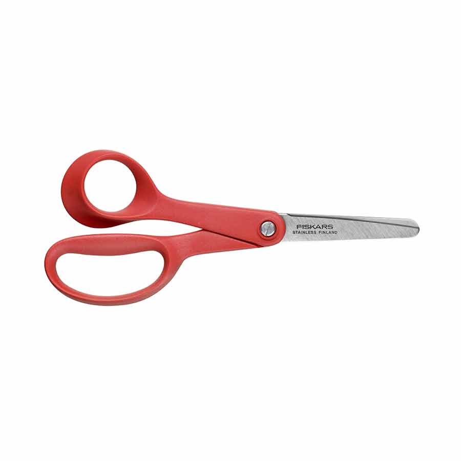 Fiskars Classic Barnesaks Venstre 13cm Rød