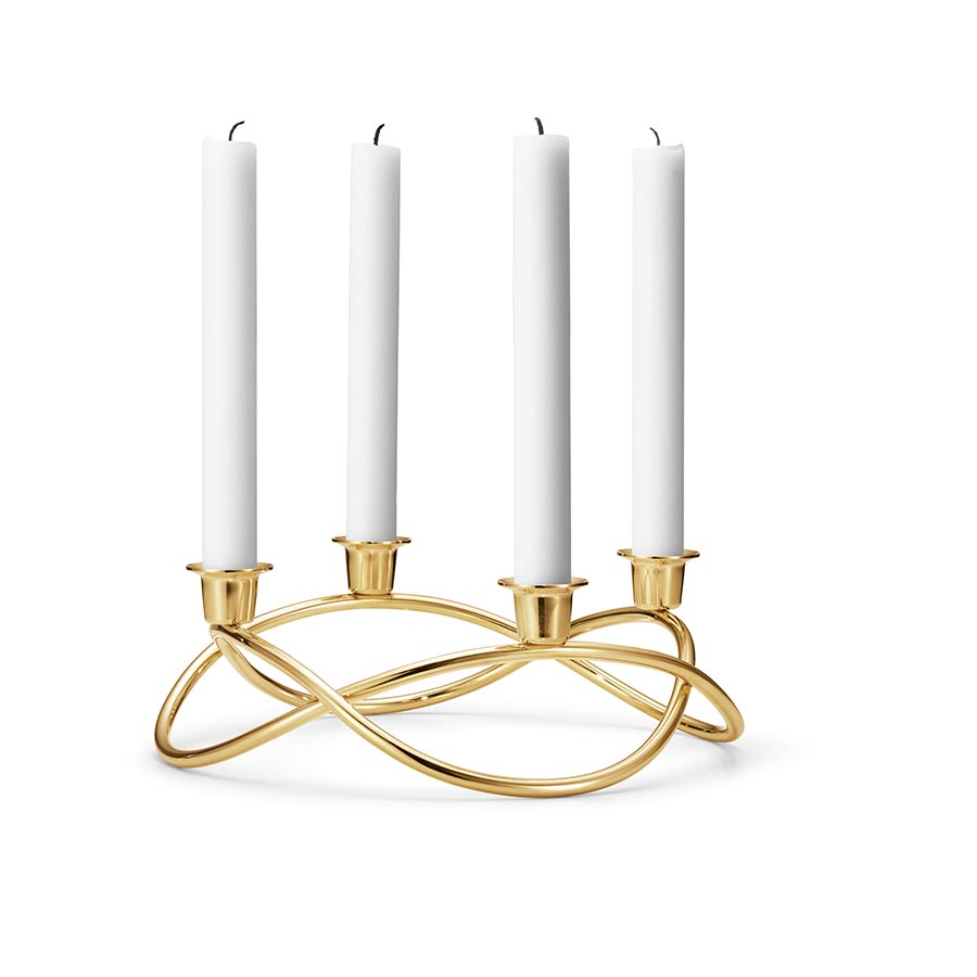 Georg Jensen Season Lysestake 4 Lys Gull