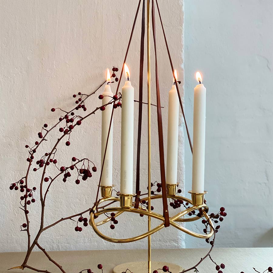 Georg Jensen Season Lysestake 4 Lys Gull