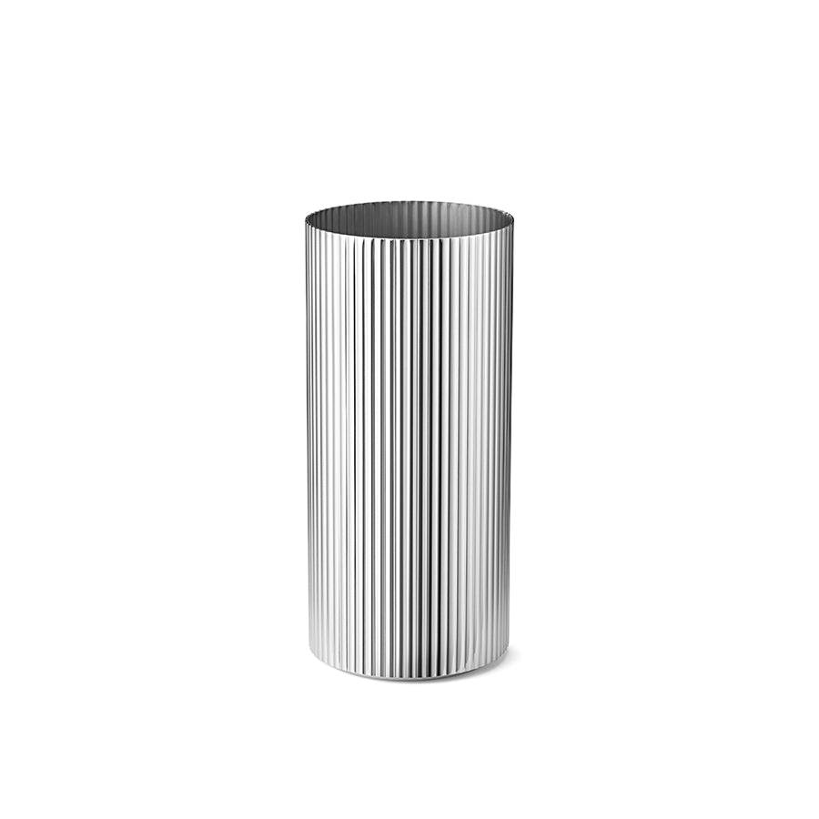 Georg Jensen Bernadotte Vase Medium 19cm Rustfritt Stål